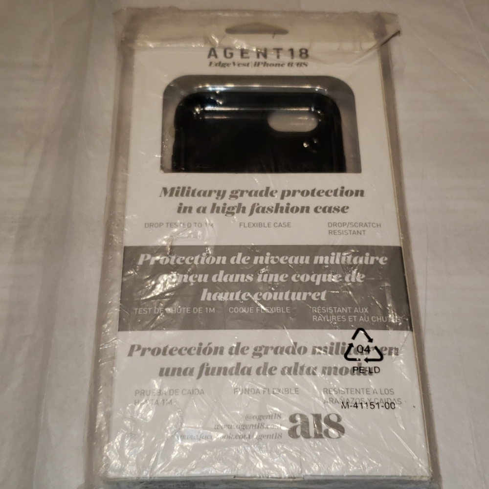 AGENT18 Slim CASE Cover Studs Apple iPhone 6 & 6S NEW NIB Black Gold Studs HP🎉 - Picture 11 of 12